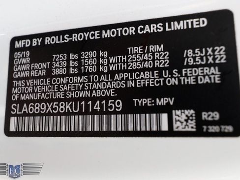 Used 2019 Rolls-Royce Cullinan image 52