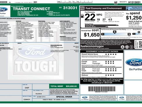 Used 2017 Ford Transit Connect XLT image 8
