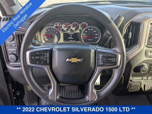 Certified 2022 Chevrolet Silverado 1500 Custom w/ LPO, Blackout Package image 17