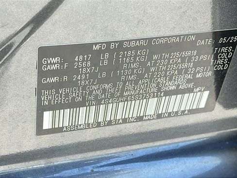 Certified 2025 Subaru Crosstrek 2.5i Sport AWD/4WD image 31