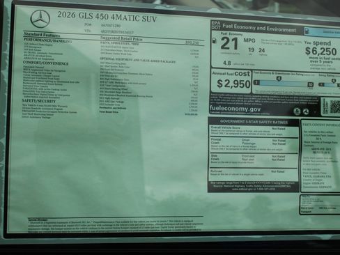 New 2026 Mercedes-Benz GLS 450 4MATIC image 38