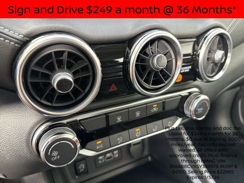 New 2025 Nissan Sentra SV image 10