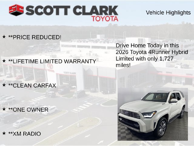 Used 2026 Toyota 4Runner Limited AWD/4WD image 13