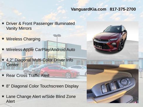 Used 2021 Chevrolet TrailBlazer RS w/ Technology Package image 18