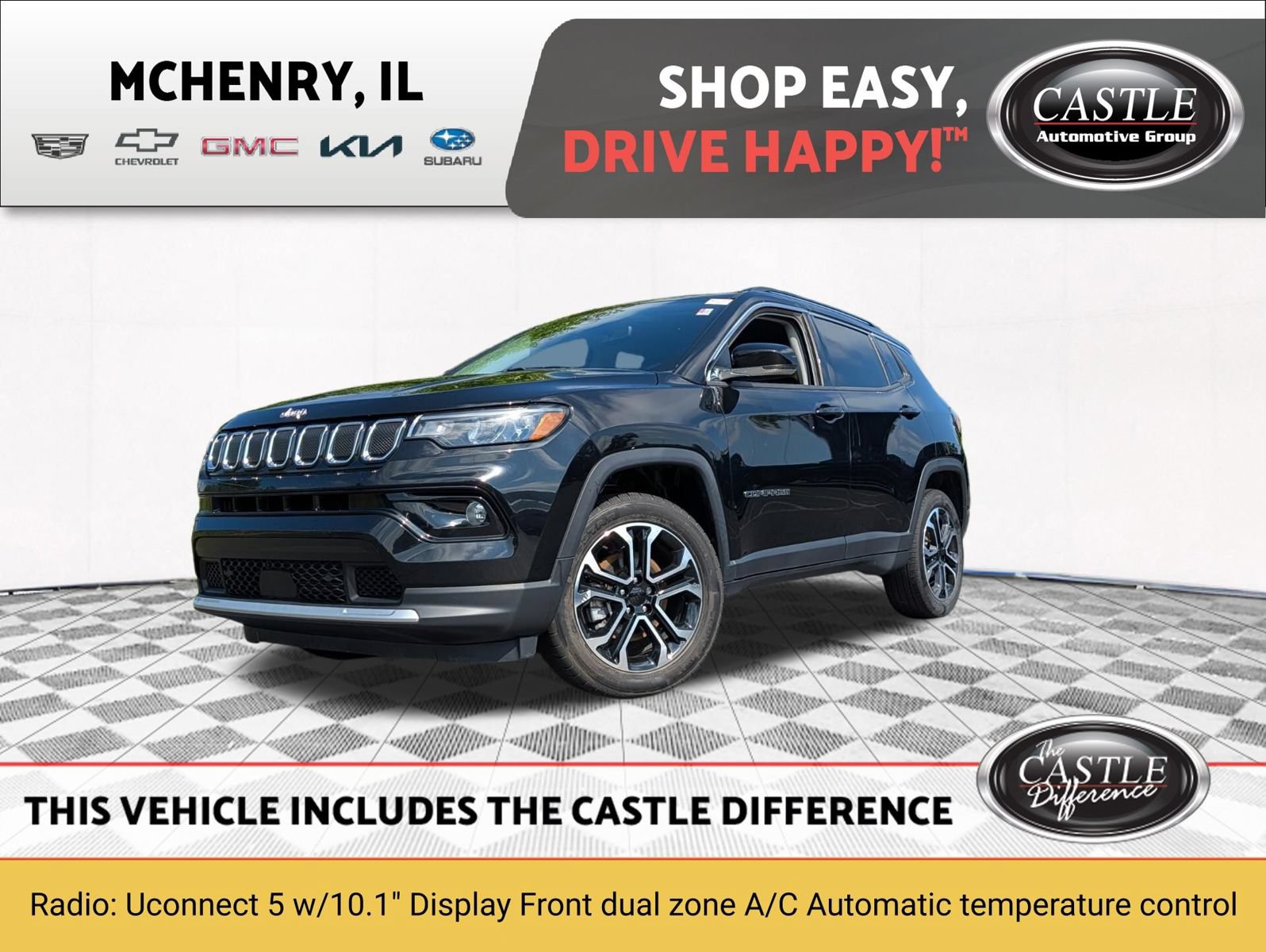 Used 2022 Jeep Compass Limited AWD/4WD image 1