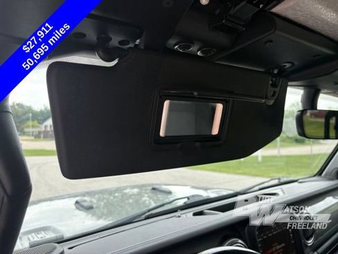 Used 2021 Jeep Wrangler Unlimited Sahara w/ Uconnect 4C Nav & Sound Group AWD/4WD image 24