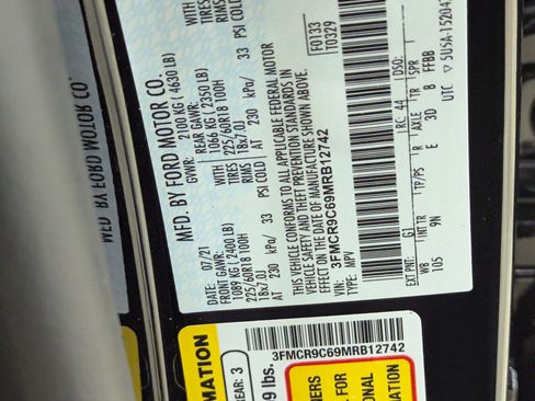 Certified 2021 Ford Bronco Sport Outer Banks image 20