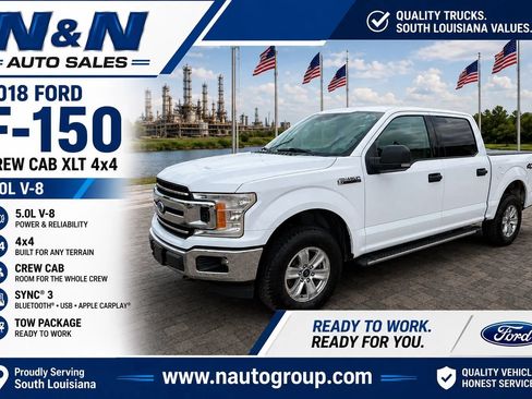 Used 2018 Ford F150 XLT w/ Equipment Group 301A Mid AWD/4WD image 1