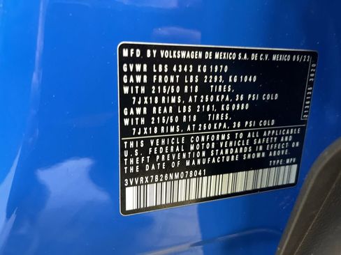 Used 2022 Volkswagen Taos SE FWD image 36