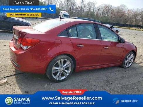Used 2012 Chevrolet Cruze LTZ w/ RS Package image 4