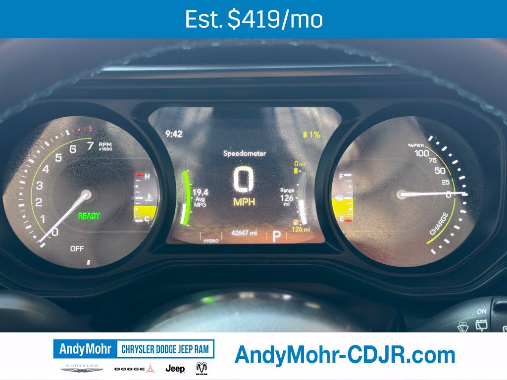 Used 2024 Jeep Wrangler Unlimited Rubicon 4xe AWD/4WD image 9