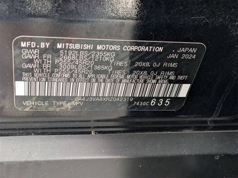 Used 2024 Mitsubishi Outlander SE FWD image 43