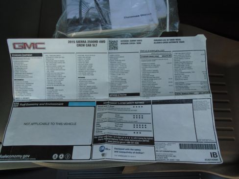 Used 2015 GMC Sierra 2500 SLT w/ Duramax Plus Package image 30