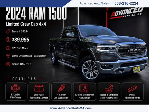 Used 2024 RAM 1500 Limited AWD/4WD image 1
