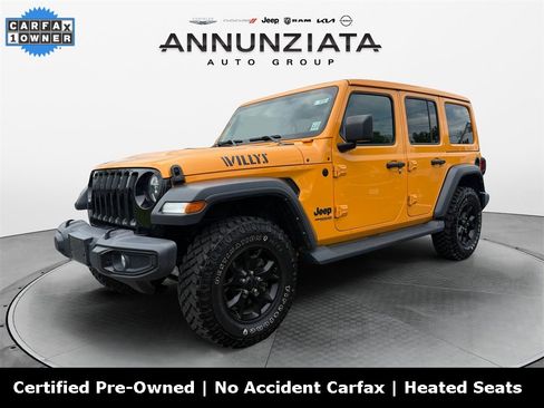 Certified 2021 Jeep Wrangler Unlimited Sport image 1