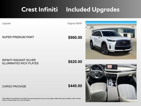 Certified 2026 INFINITI QX60 Luxe w/ Cargo Package image 5