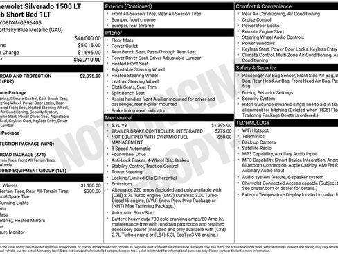 Certified 2021 Chevrolet Silverado 1500 LT AWD/4WD image 36
