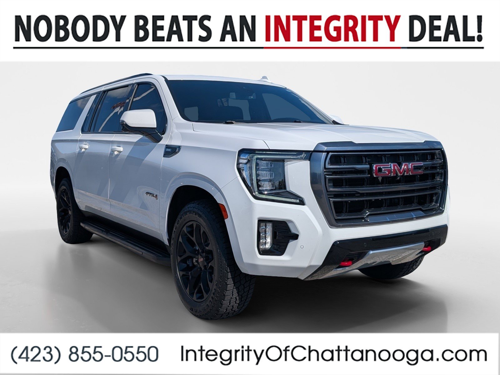 Used 2021 GMC Yukon XL AT4 w/ Rear Media and Nav Package AWD/4WD image 1