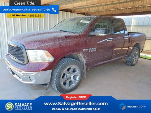 Used 2016 RAM 1500 Big Horn image 1