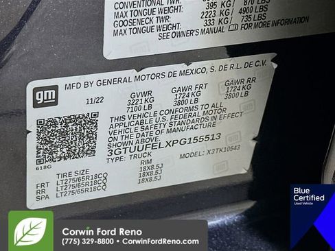 Used 2023 GMC Sierra 1500 AT4X image 37