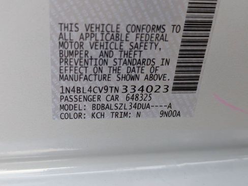 New 2026 Nissan Altima 2.5 SR FWD image 20