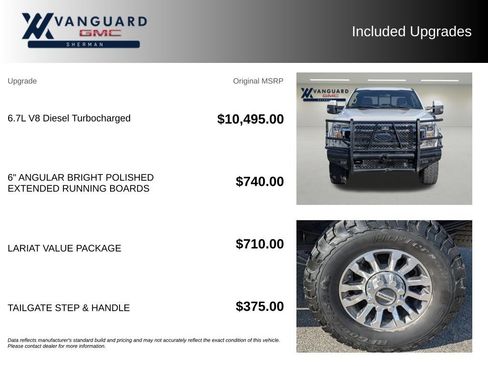 Used 2022 Ford F350 Lariat w/ Lariat Value Package AWD/4WD image 9