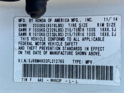 Used 2015 Honda CR-V LX image 20