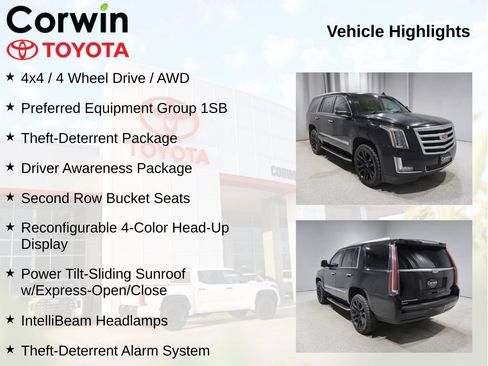 Used 2017 Cadillac Escalade Luxury AWD/4WD image 11