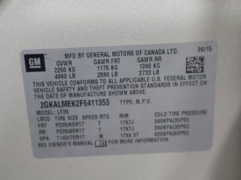 Used 2015 GMC Terrain SLE image 29