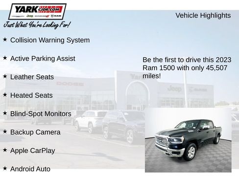 Certified 2023 RAM 1500 Laramie AWD/4WD image 13