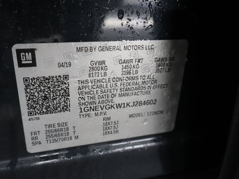 Used 2019 Chevrolet Traverse LT w/ LPO, Floor Liner Package image 55