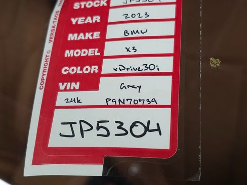 Used 2023 BMW X3 xDrive30i w/ Convenience Package image 35