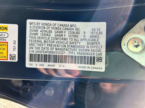 Used 2025 Honda Civic Sport image 35