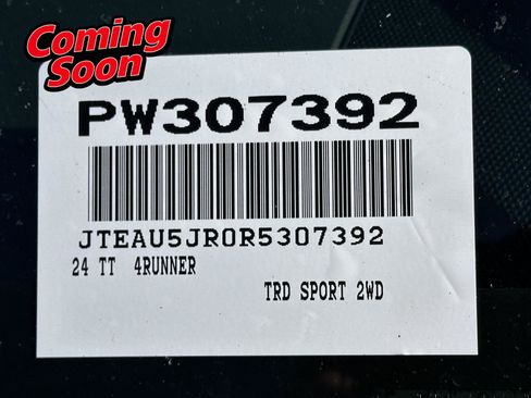 Certified 2024 Toyota 4Runner TRD Sport image 15
