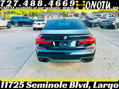 Used 2019 BMW 740i w/ M Sport Package RWD image 6