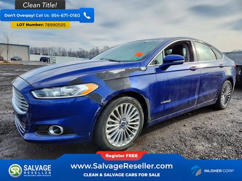 Used 2014 Ford Fusion Titanium FWD image 1