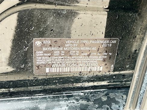 Used 2018 BMW 320i 320i w/ Convenience Package image 30