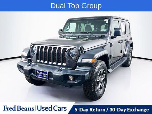 Certified 2023 Jeep Wrangler Unlimited Sport AWD/4WD image 3