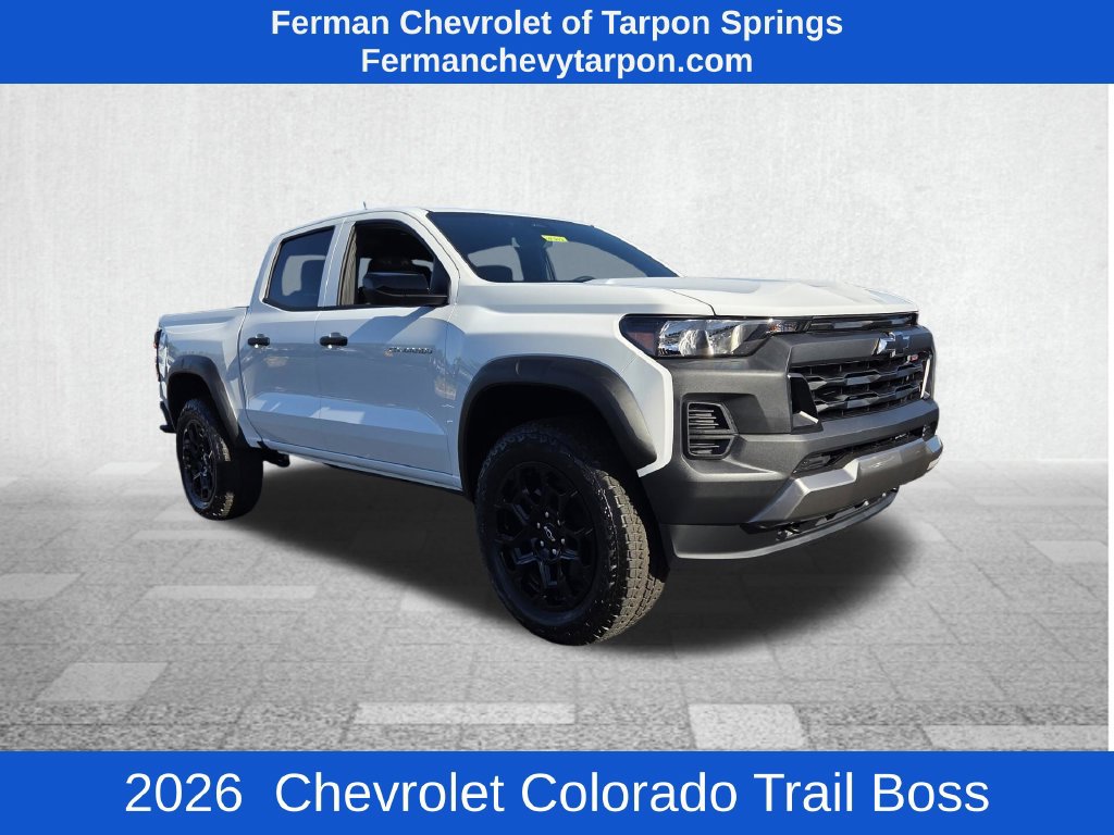New 2026 Chevrolet Colorado Trail Boss AWD/4WD image 1