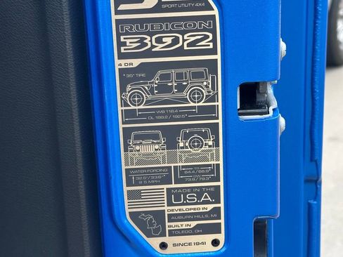 Used 2023 Jeep Wrangler Unlimited Rubicon 392 w/ Trailer Tow Package image 17