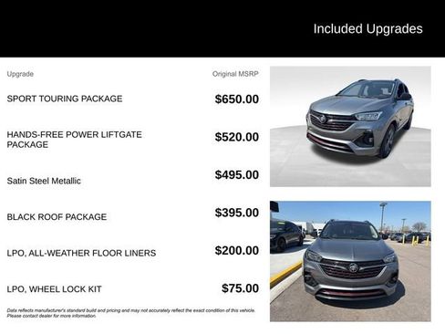 Used 2021 Buick Encore GX Select w/ Sport Touring Package FWD image 8