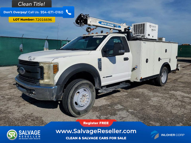 Used 2019 Ford F550 4x4 Regular Cab Super Duty image 1