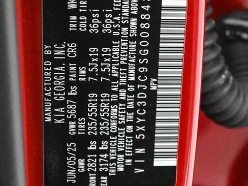 Certified 2025 Kia EV6 Light w/ Light LR Technology Package AWD/4WD image 39