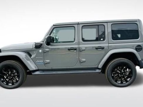 Used 2021 Jeep Wrangler Unlimited Sahara 4xe w/ Cold Weather Group image 4