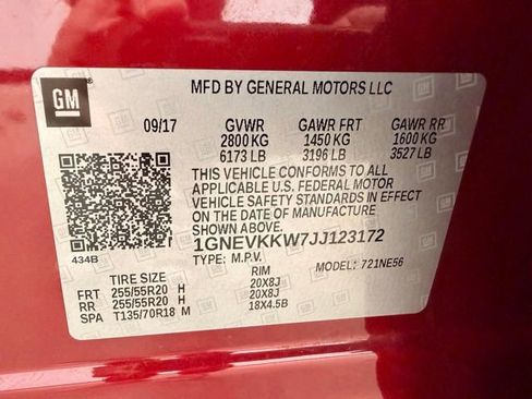 Used 2018 Chevrolet Traverse High Country AWD/4WD image 49
