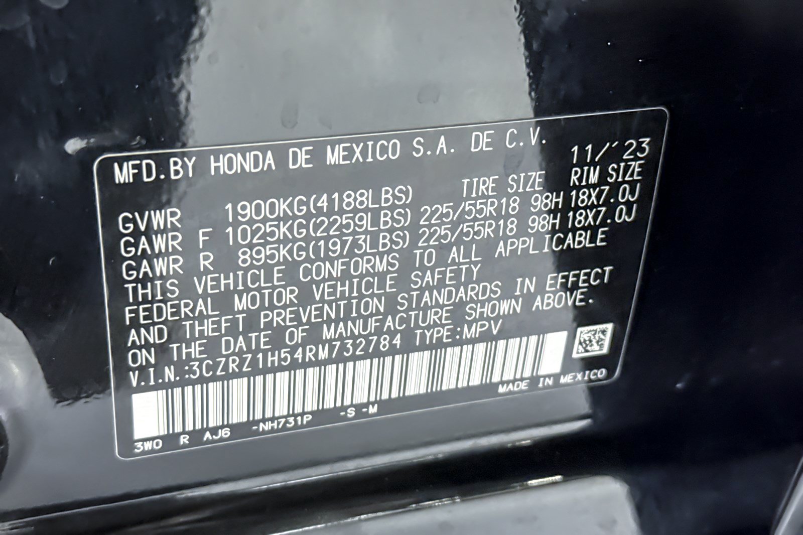 Used 2024 Honda HR-V Sport image 27