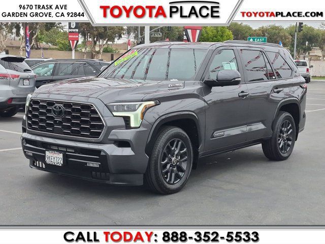 Used 2024 Toyota Sequoia Platinum AWD/4WD image 1