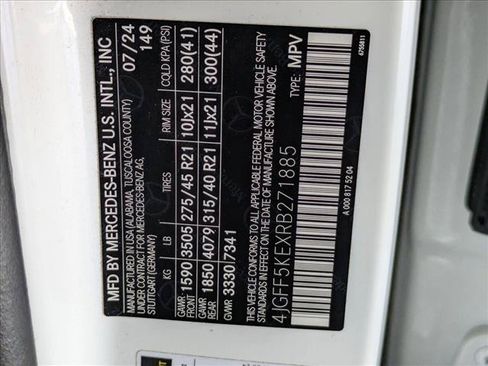 Certified 2024 Mercedes-Benz GLS 450 4MATIC image 27