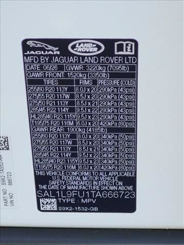 New 2026 Land Rover Range Rover Sport Dynamic SE AWD/4WD image 15