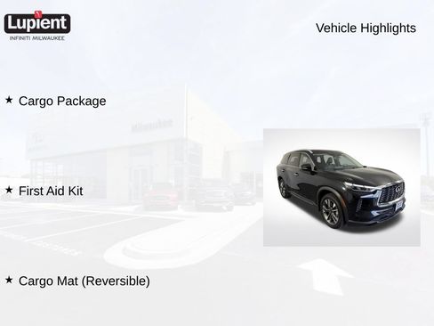 Certified 2023 INFINITI QX60 Luxe w/ Cargo Package AWD/4WD image 3